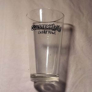 Collectible Cedar Point Coastermania 8oz Glass